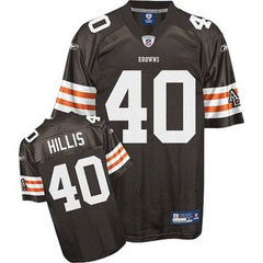 Browns #40 Peyton Hillis Brown Stitched Youth NFL Jersey 