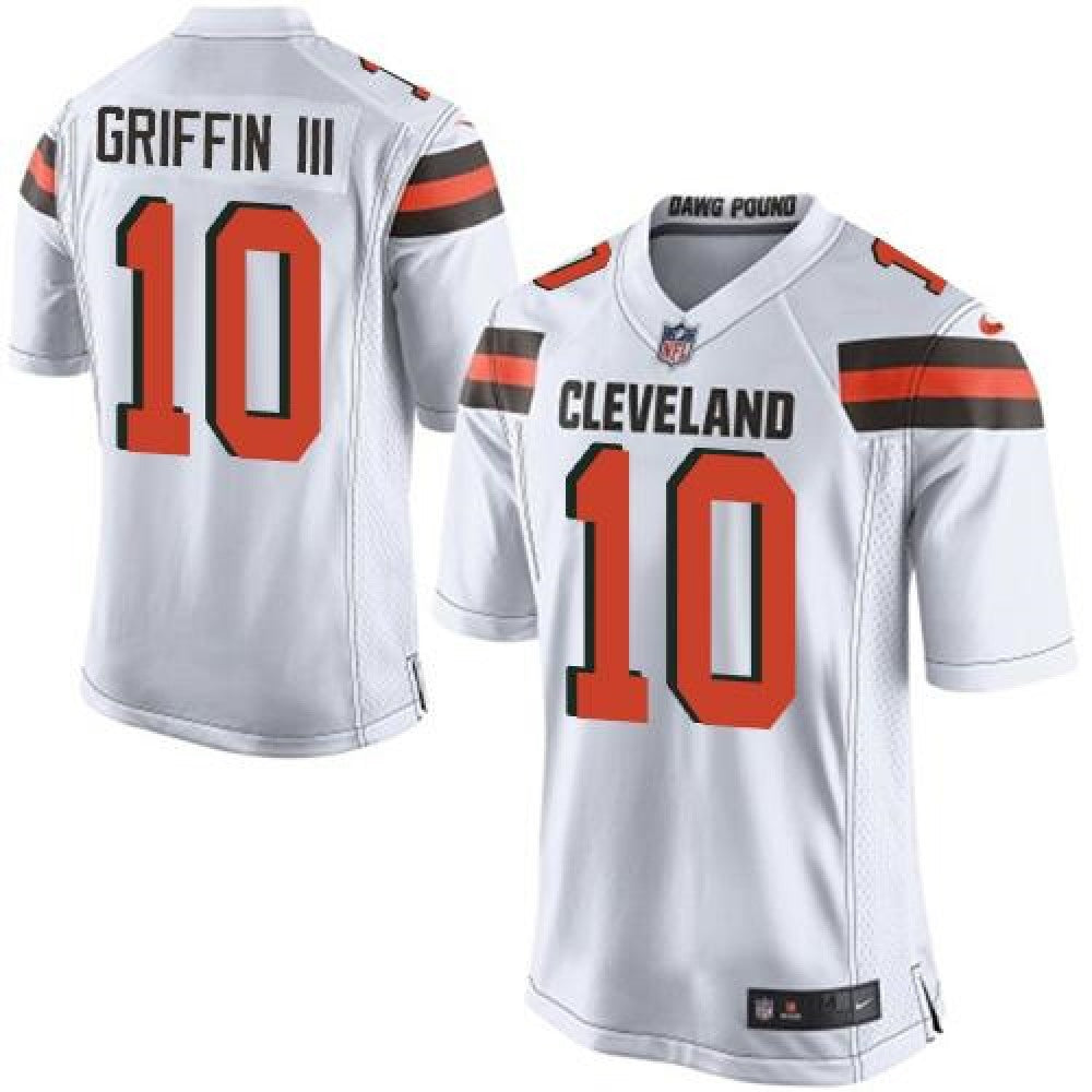 Browns #10 Robert Griffin III White Youth Stitched NFL New Elite Jersey 