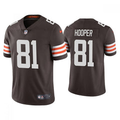 Youth Cleveland Browns #81 Austin Hooper Brown Vapor Untouchable Limited Stitched Jersey 