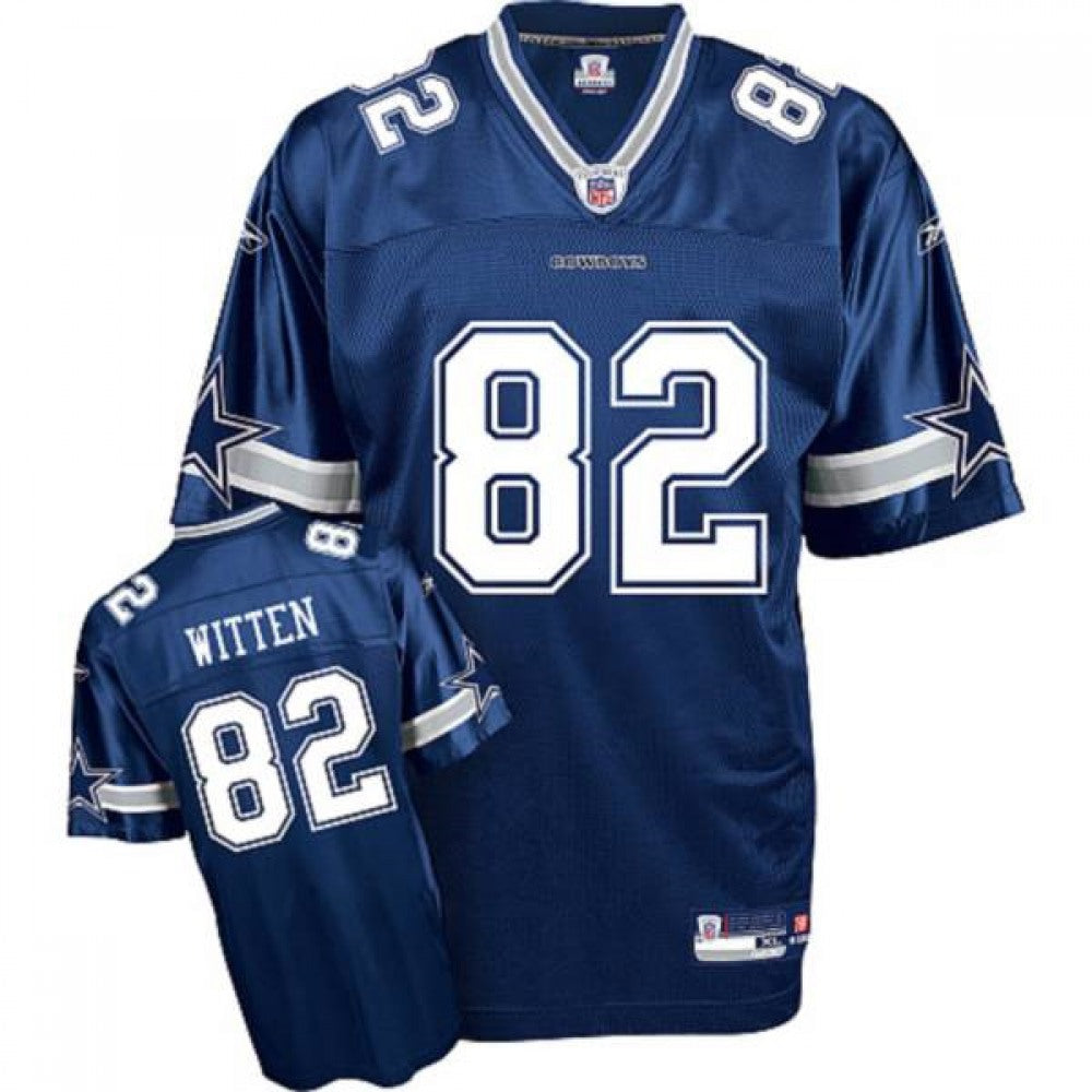 Cowboys #82 Jason Witten Blue Stitched Youth NFL Jersey 