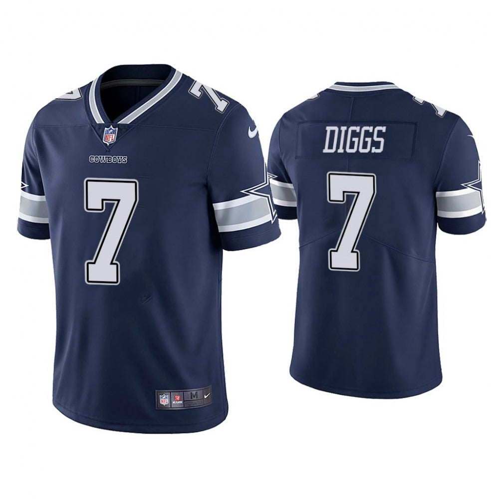 Youth Dallas Cowboys #7 Trevon Diggs Navy Vapor Untouchable Limited Stitched Jersey 
