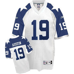 Cowboys #19 Miles Austin White Thanksgiving Stitched Youth NFL Jersey 