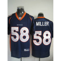 Broncos #58 Von Miller Blue Stitched Youth NFL Jersey 