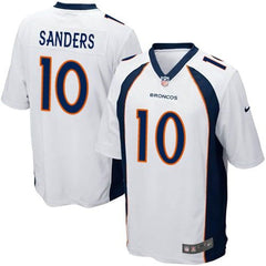 Broncos #10 Emmanuel Sanders White Youth Stitched NFL New Elite Jersey 