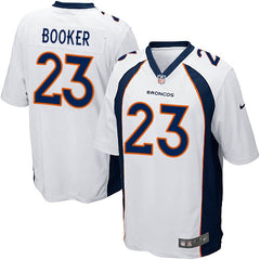 Broncos #23 Devontae Booker White Youth Stitched NFL New Elite Jersey 