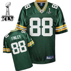 Packers Jersey #88 Jermichael Finley Green Super Bowl XLV Stitched Youth NFL Jersey 