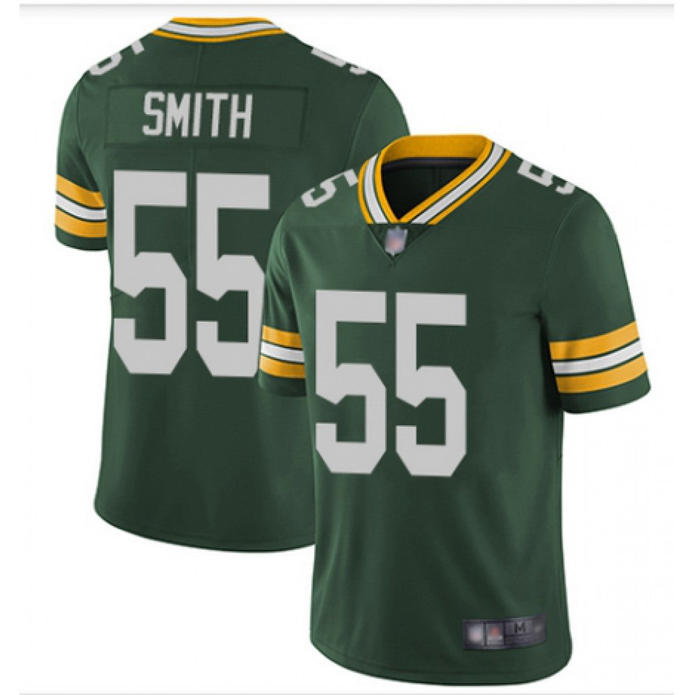 Youth Green Bay Packers #55 Za'Darius Smith Green Vapor Untouchable Stitched NFL Jersey 
