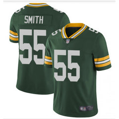 Youth Green Bay Packers #55 Za'Darius Smith Green Vapor Untouchable Stitched NFL Jersey 