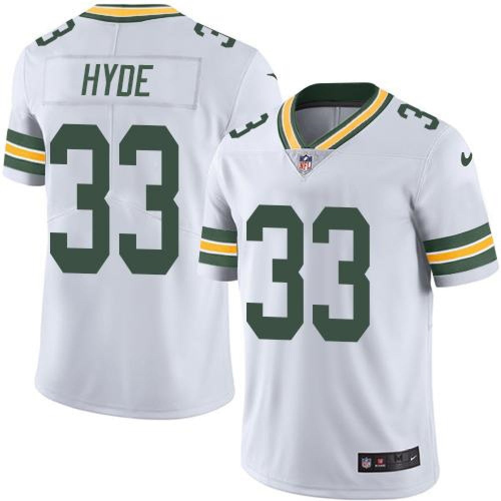 Packers #33 Micah Hyde White Youth Stitched NFL Limited Rush Jersey 