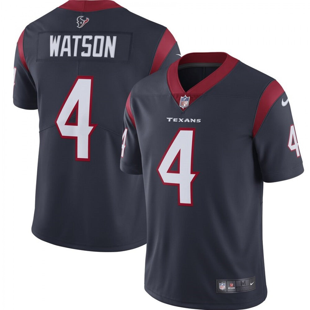 Youth Houston Texans #4 Deshaun Watson 2019 Navy Blue Team Color Vapor Untouchable Limited Stitched NFL Jersey 