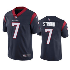 Youth Houston Texans #7 C.J. Stroud Navy Vapor Untouchable Limited Stitched Football Jersey 