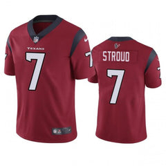 Youth Houston Texans #7 C.J. Stroud Red Vapor Untouchable Limited Stitched Football Jersey 