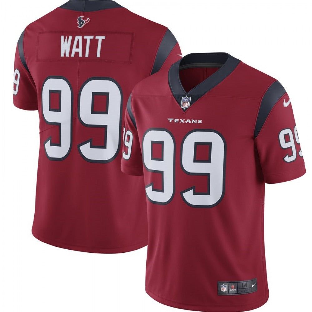 Youth Houston Texans #99 J.J. Watt 2019 Red Vapor Untouchable Limited Stitched NFL Jersey 