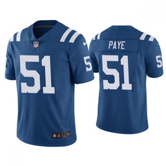 Youth Indianapolis Colts #51 Kwity Paye Blue Vapor Untouchable Limited Stitched Football Jersey 