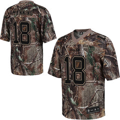 Colts #18 Peyton Manning Camouflage Stitched Realtree Collection Youth NFL Jersey 