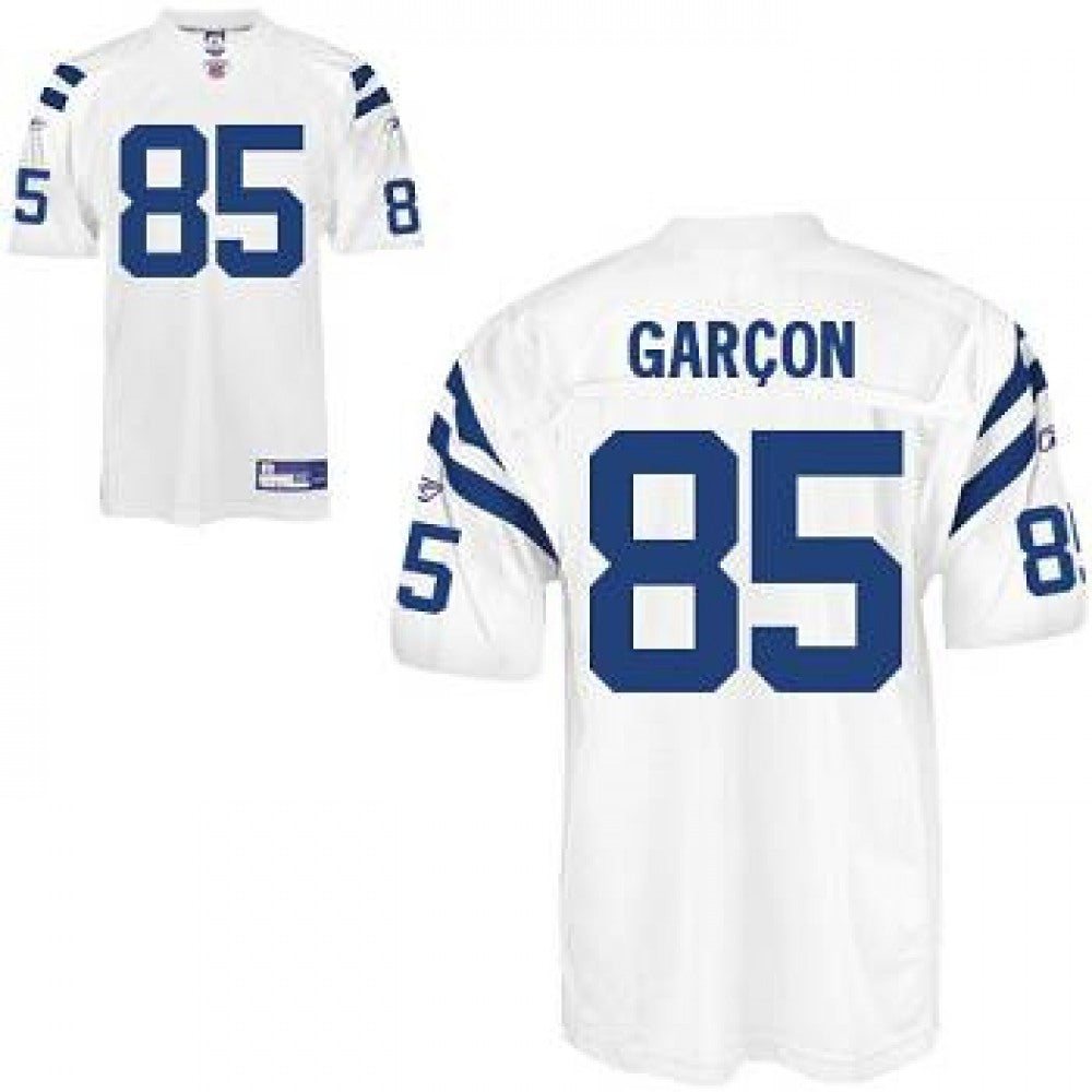 Colts #85 Pierre Garcon White Stitched Youth NFL Jersey 