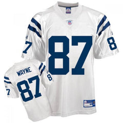 Colts #87 Reggie Wayne White Stitched Youth NFL Jersey 