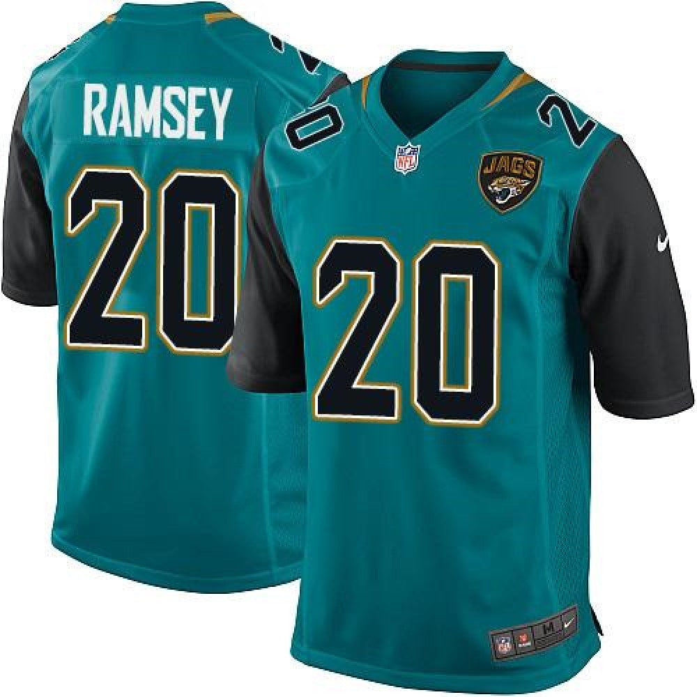 Jaguars #20 Jalen Ramsey Teal Green Team Color Youth Stitched NFL Elite Jersey 