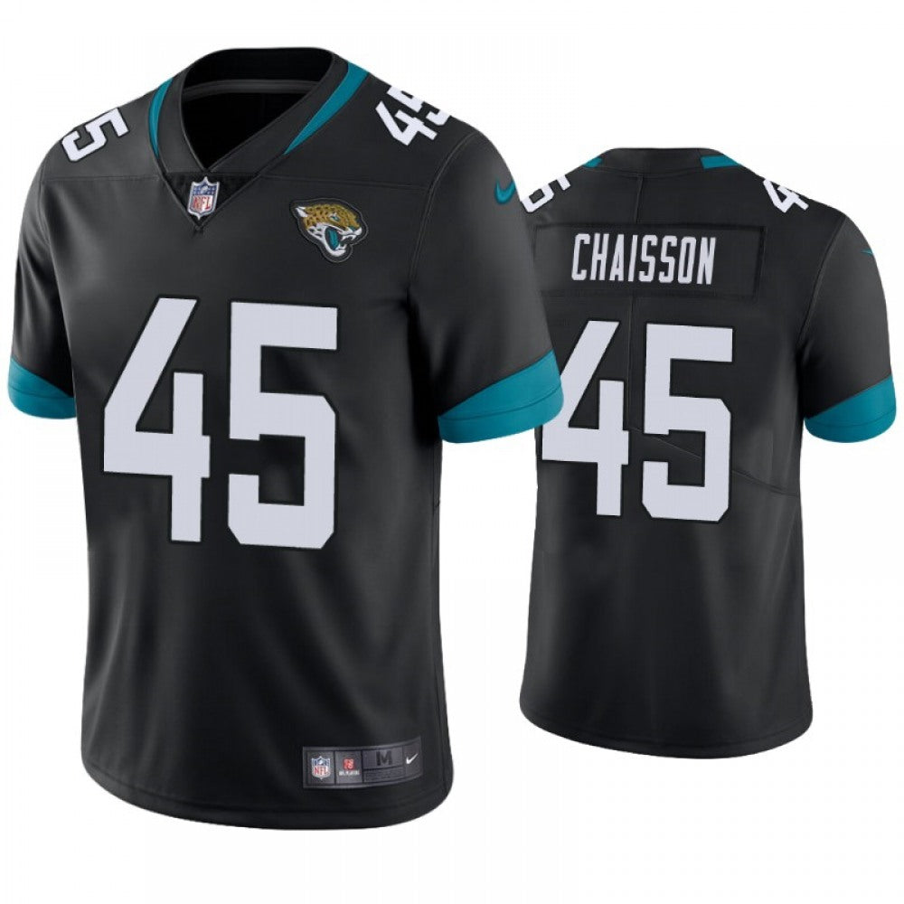 Youth Jacksonville Jaguars #45 K'Lavon Chaisson Black Vapor Untouchable Stitched Jersey 