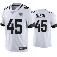 Youth Jacksonville Jaguars #45 K'Lavon Chaisson White Vapor Untouchable Stitched Jersey 