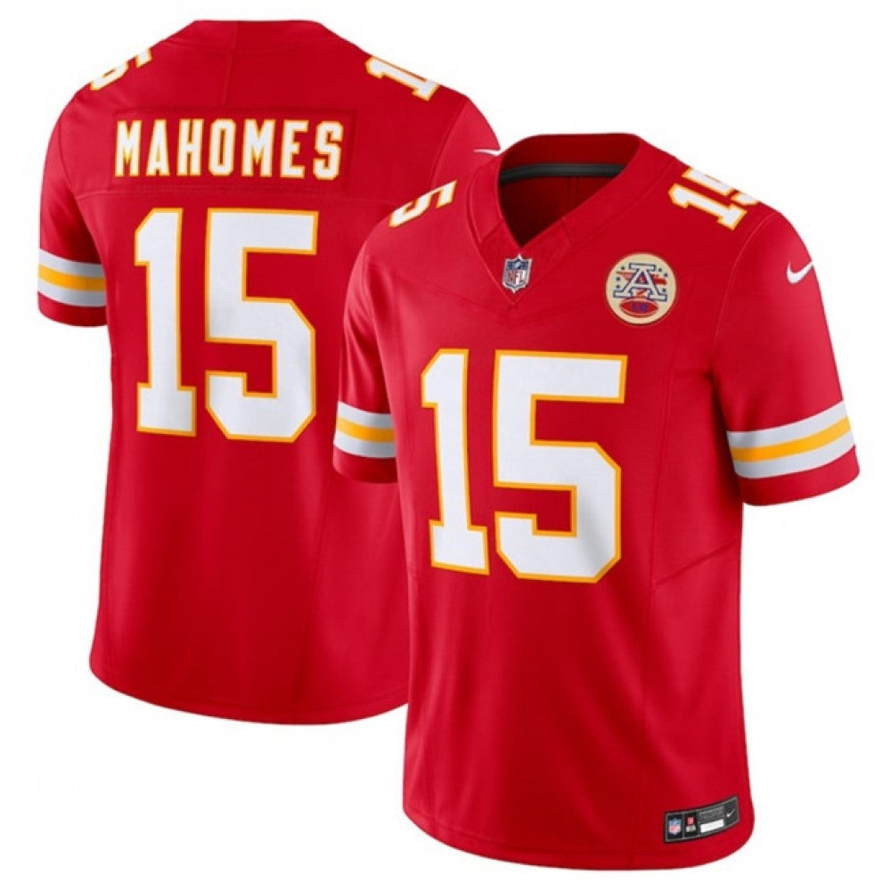 Youth Kansas City Chiefs #15 Patrick Mahomes Red 2023 F.U.S.E. Vapor Untouchable Limited Stitched Jersey 