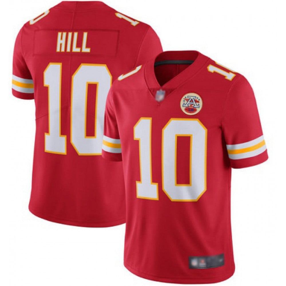 Youth Kansas City Chiefs #10 Tyreek Hill Red Vapor Untouchable Limited Stitched NFL Jersey 