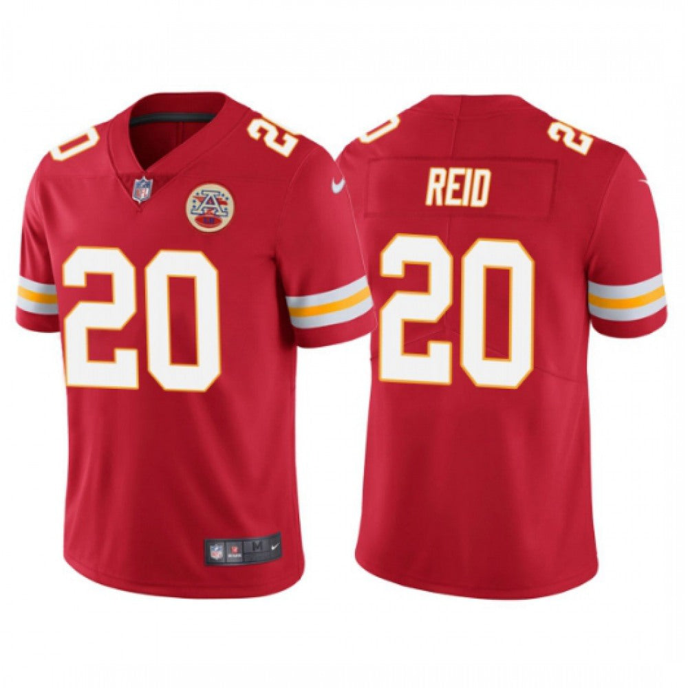 Youth Kansas City Chiefs #20 Justin Reid Red Vapor Untouchable Limited Stitched Jersey 