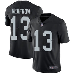 Youth Oakland Raiders #13 Hunter Renfrow Black Vapor Untouchable Limited Stitched NFL Jersey 