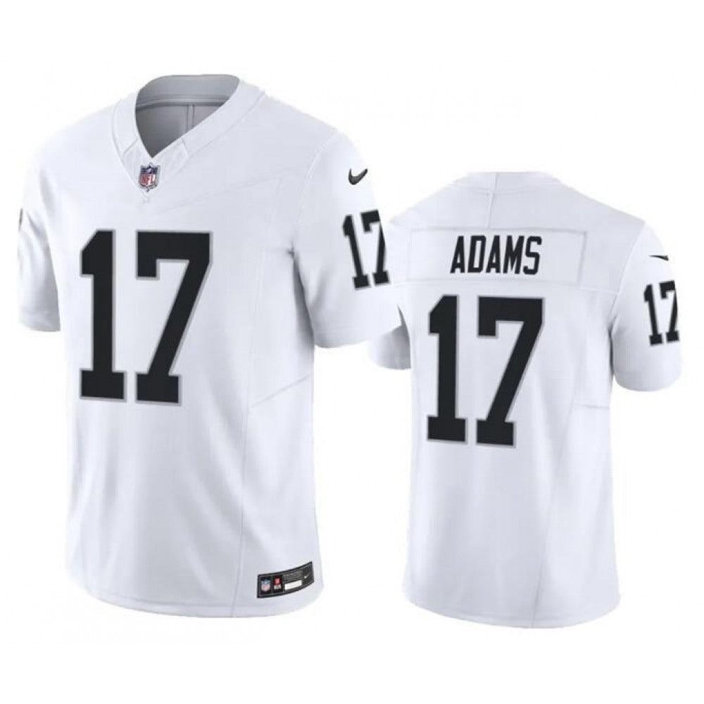 Youth Las Vegas Raiders #17 Davante Adams White 2023 F.U.S.E Vapor Untouchable Stitched Football Jersey 