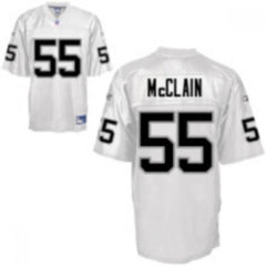 Raiders #55 Rolando McClain White Stitched Youth NFL Jersey 