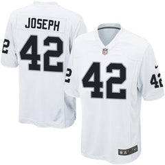 Raiders #42 Karl Joseph White Youth Stitched NFL Elite Jersey 