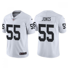 Youth Las Vegas Raiders #55 Chandler Jones White Vapor Untouchable Limited Stitched NFL Jersey 