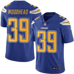 Chargers #39 Danny Woodhead Electric Blue Youth Stitched NFL Limited Rush Jersey 