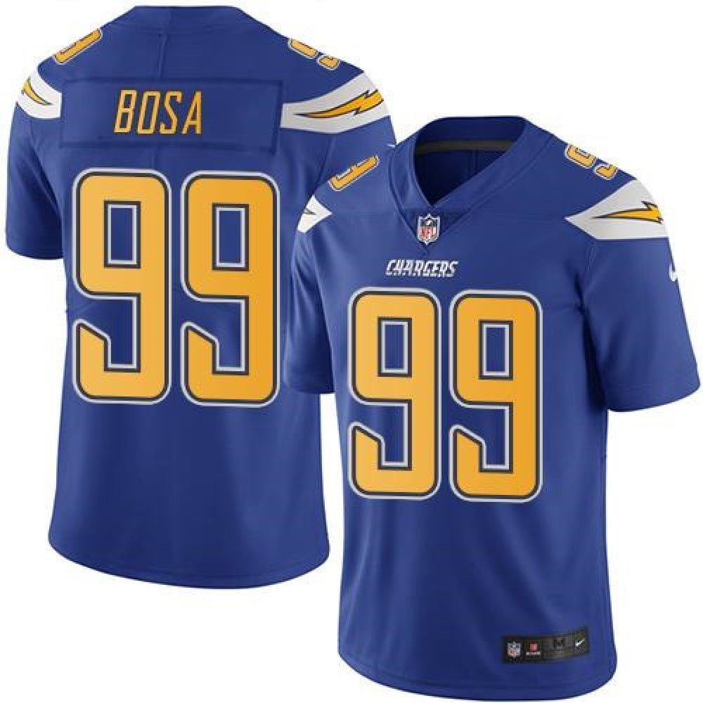 Chargers #99 Joey Bosa Electric Blue Youth Stitched NFL Limited Rush Jersey 