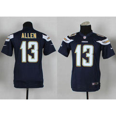 Chargers #13 Keenan Allen Navy Blue Team Color Youth Stitched NFL New Elite Jersey 