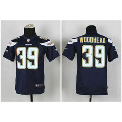 Chargers #39 Danny Woodhead Navy Blue Team Color Youth Stitched NFL New Elite Jersey 