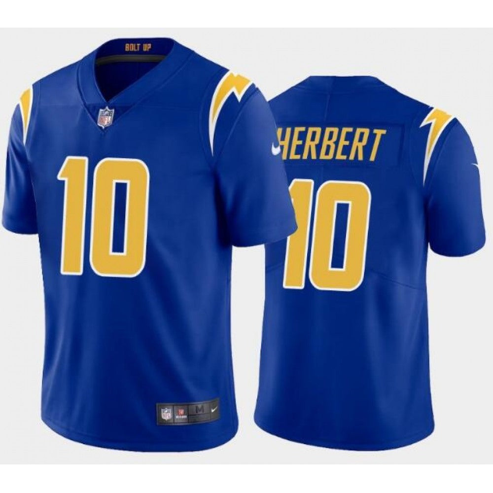 Youth Los Angeles Chargers #10 Justin Herbert 2020 Royal Vapor Untouchable Limited Stitched Jersey 