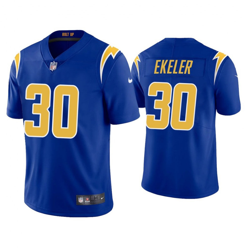 Youth Los Angeles Chargers #30 Austin Ekeler 2020 Royal Vapor Untouchable Limited Stitched Jersey 