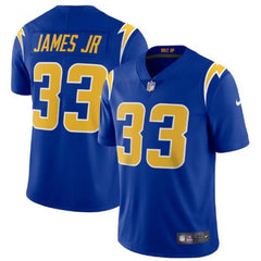 Youth Los Angeles Chargers #33 Derwin James JR Royal Vapor Untouchable Limited Stitched Jersey 