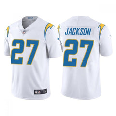 Youth Los Angeles Chargers #27 J.C. Jackson White Vapor Untouchable Limited Stitched Jersey 