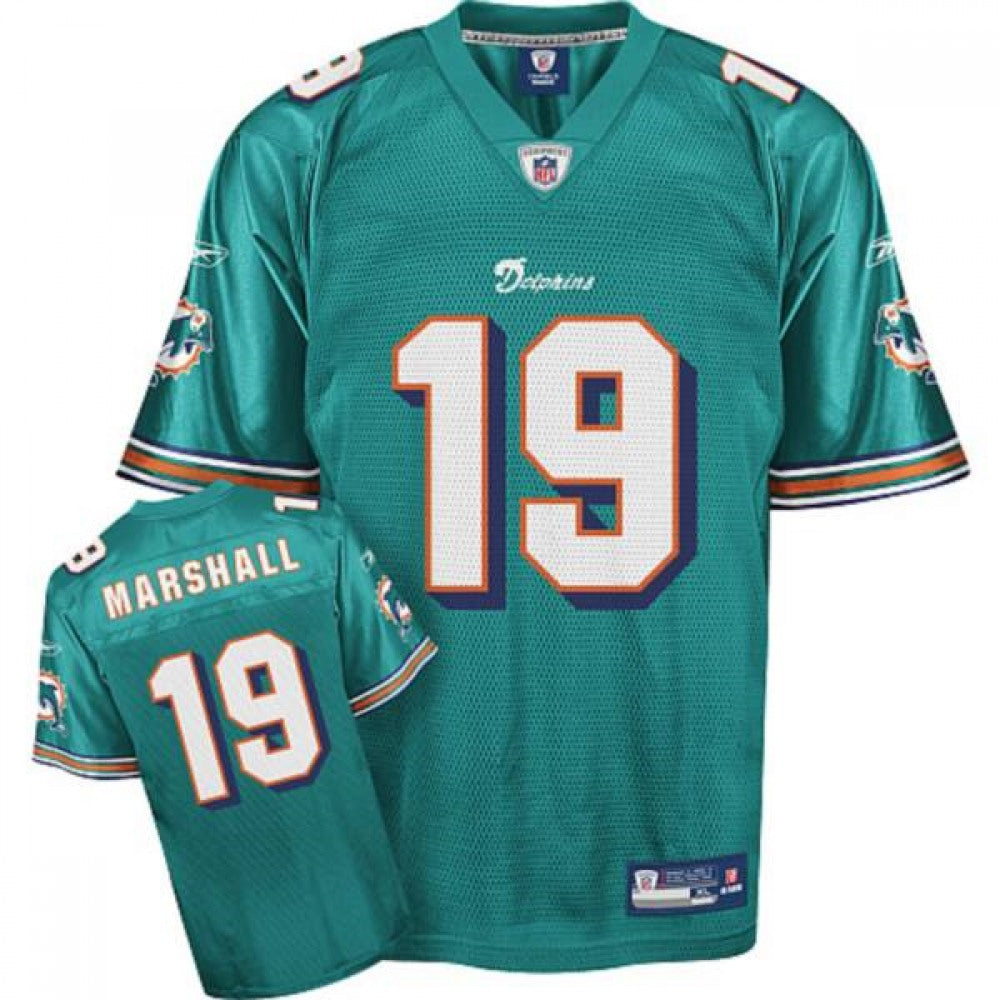 Dolphins #19 Brandon Marshall Green Stitched Youth NFL Jersey 