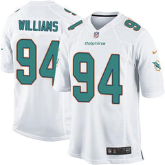 Dolphins #94 Mario Williams White Youth Stitched NFL Elite Jersey 