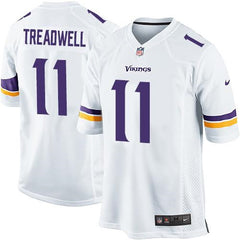 Vikings #11 Laquon Treadwell White Youth Stitched NFL Elite Jersey 