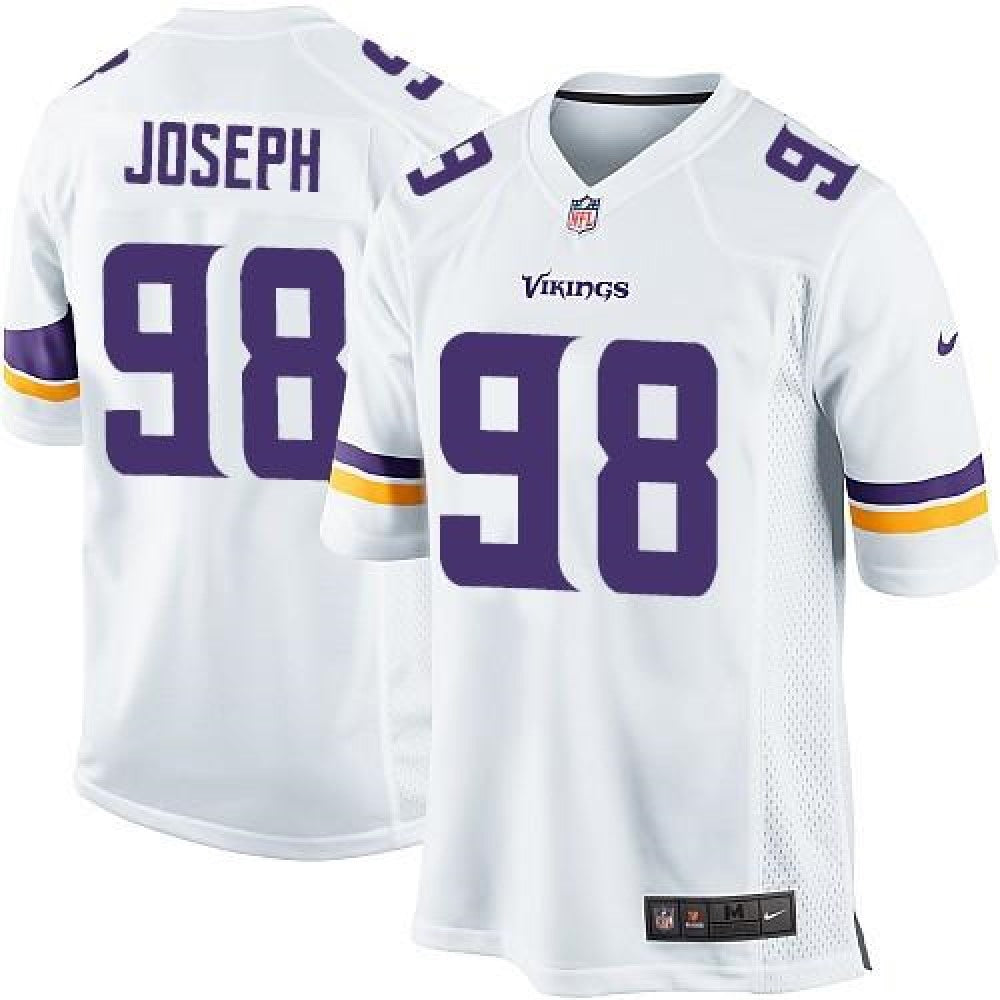 Vikings #98 Linval Joseph White Youth Stitched NFL Elite Jersey 