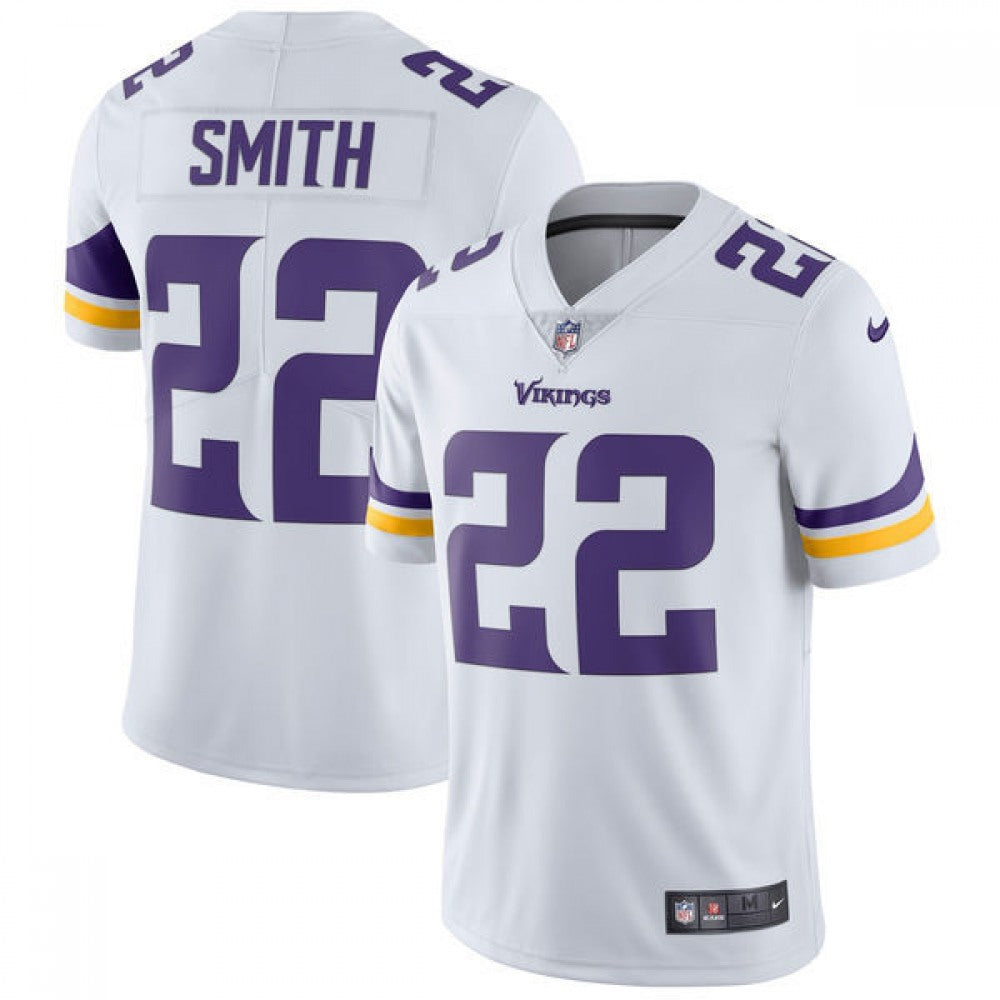 Youth Minnesota Vikings #22 Harrison Smith White Vapor Untouchable Limited Stitched NFL Jersey 