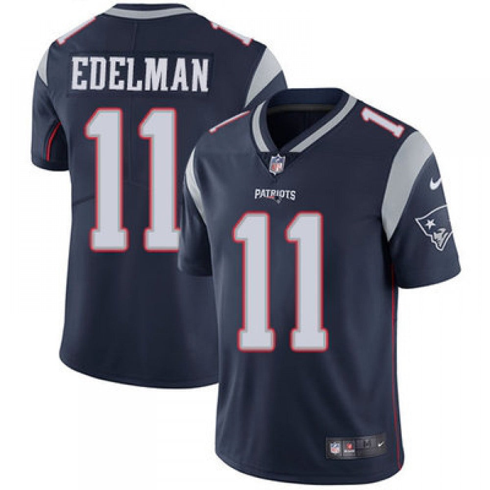 Youth New England Patriots #11 Julian Edelman Navy Color Rush Stitched NFL Jersey 