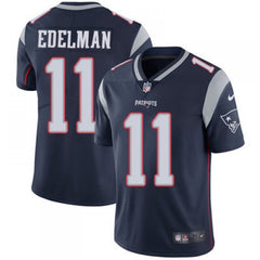 Youth New England Patriots #11 Julian Edelman Navy Color Rush Stitched NFL Jersey 
