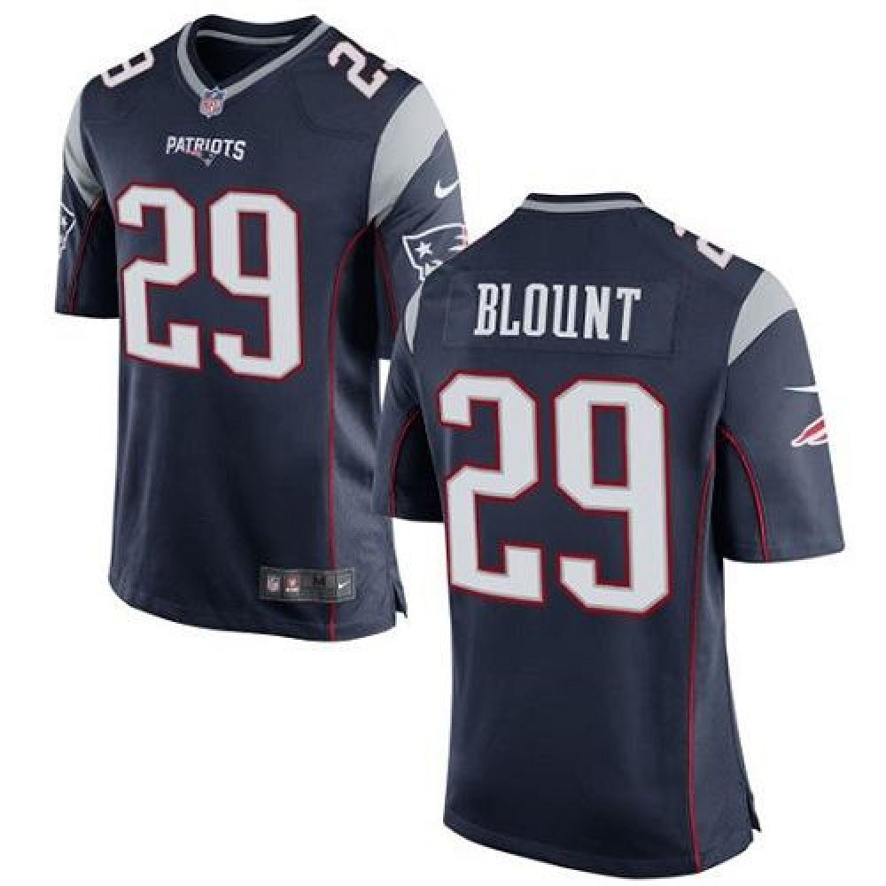 Patriots #29 LeGarrette Blount Navy Blue Team Color Youth Stitched NFL New Elite Jersey 