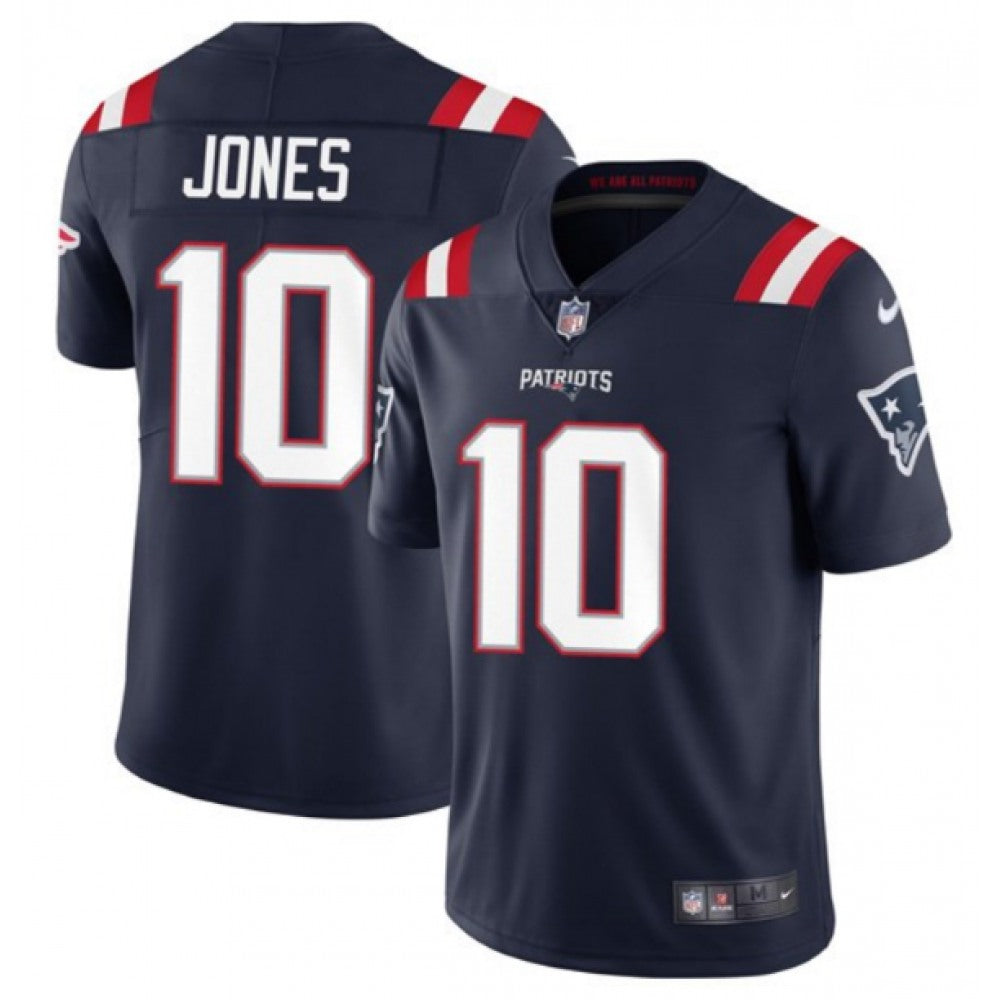 Youth New England Patriots #10 Mac Jones 2021 Navy Vapor Untouchable Limited Stitched Jersey 