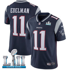 Youth New England Patriots #11 Julian Edelman Navy Vapor Untouchable Limited Stitched NFL Jersey 